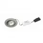 Brumberg Nivalis LED-inbouwlamp 8W 3000K 650lm uitsparing 68mm nikkel