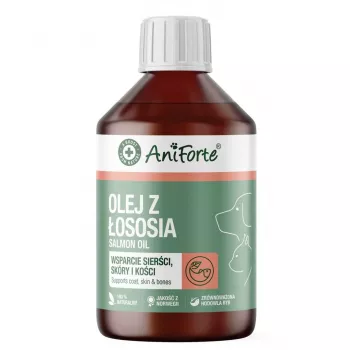 ANIFORTE zalmolie - voedingssupplement voor honden en katten - 250ml
