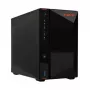 ASUS Asustor Lockerstor 2 Gen2+ (AS6702T v2) 2-Bay NAS Desktop Server Intel Celeron N5105 4GB DDR4 Diskless Zwart