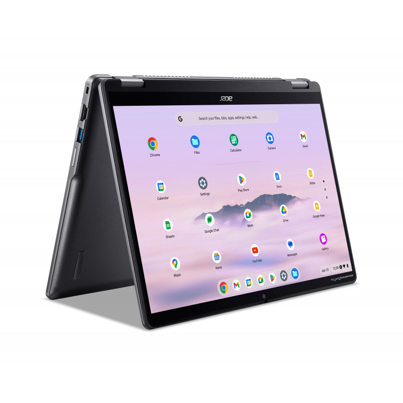 Acer Chromebook Plus Spin 514 for Work CPE594-1N-36N1 14 inch WUXGA IPS touch/pennondersteuning Intel Core 3 Processor 100U 8GB LPDDR5X 128GB SSD Chrome OS 2 jaar garantie