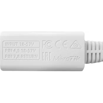 MikroTik RBGPOE passieve Gigabit PoE-injector, 18-57 V DC