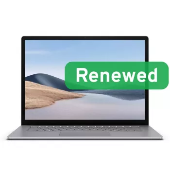 Microsoft Renewed Grade B Surface Laptop 4 platina 15 inch Intel Core i7-1185G7 8GB RAM 256GB SSD Intel Iris Xe Graphics Windows 11 Pro US-toetsenbord