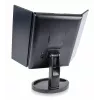 RIO MMFD-EU/1,6 24 LED dimbare make-upspiegel met touch, zwart