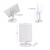 RIO MMFS-EU-L/1,6 opvouwbare spiegel op ware grootte, wit