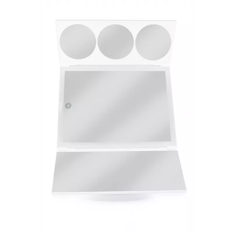 RIO MMFS-EU-L/1,6 opvouwbare spiegel op ware grootte, wit