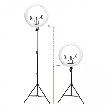 RIO RL18-EU/1.2 45cm dimbare LED ringlamp