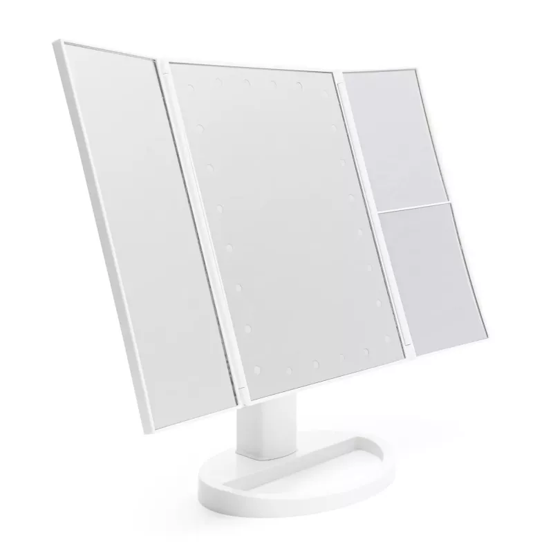 Rio MMFD-WH-EU/1,3 24 LED touch dimbare make-upspiegel, wit