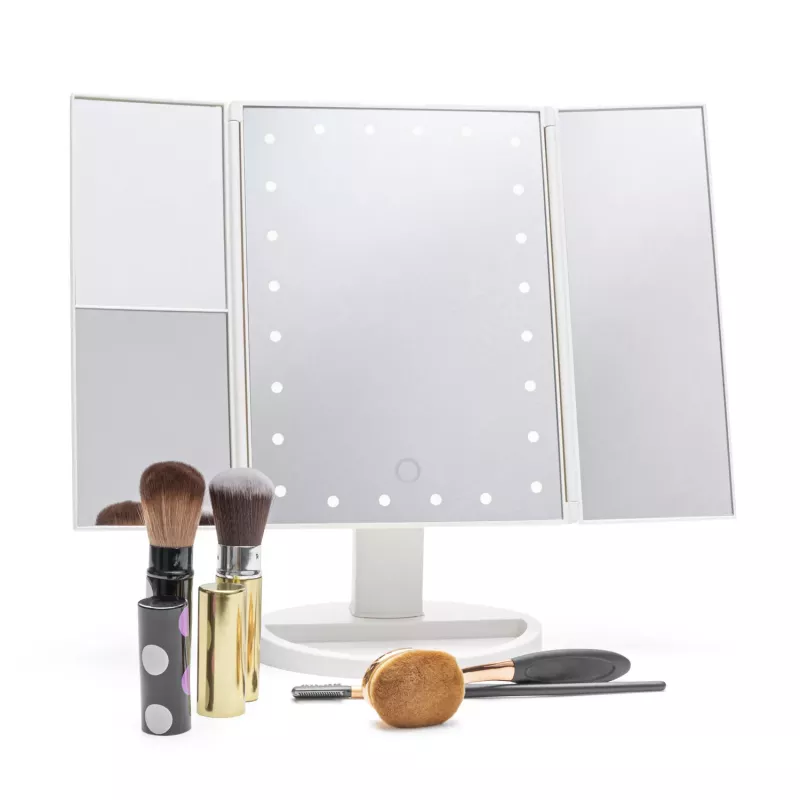 Rio MMFD-WH-EU/1,3 24 LED touch dimbare make-upspiegel, wit