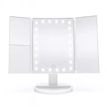 Rio MMFD-WH-EU/1,3 24 LED touch dimbare make-upspiegel, wit