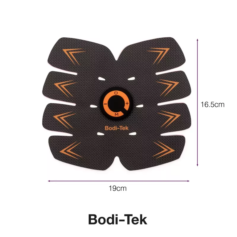 Bodi-Tek BT-ABTR5-EU/1.1 Ab trainer zwart/oranje