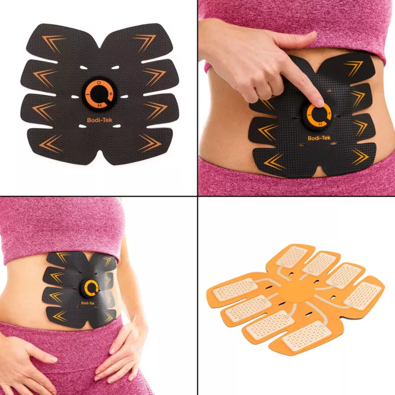 Bodi-Tek BT-ABTR5-EU/1.1 Ab trainer zwart/oranje