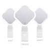 RIO MMIF-EU/1.1 Make-uptafelspiegel met 5x vergroting en LED-verlichting, gepolijst chroom