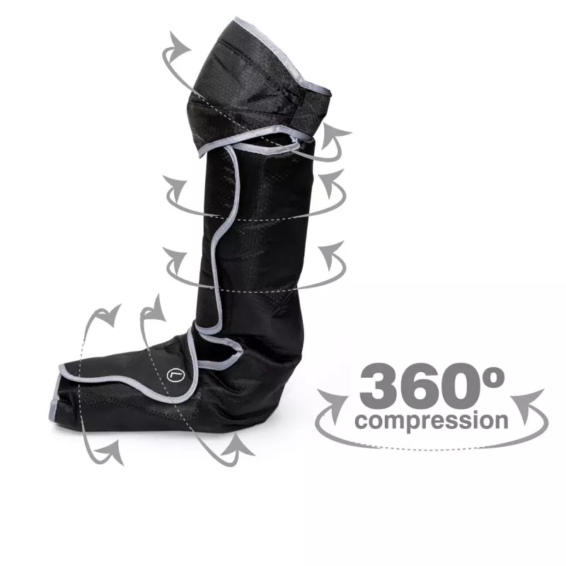 Bodi-Tek Comfort360 luchtcompressie halve beenmassager laars