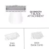 Rio SHTR-EU/1.3 Go Smooth 4-in-1 dames scheerapparaat & bikinietrimmer, wit