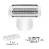 Rio SHTR-EU/1.3 Go Smooth 4-in-1 dames scheerapparaat & bikinietrimmer, wit