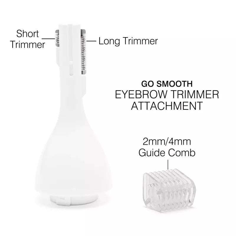 Rio SHTR-EU/1.3 Go Smooth 4-in-1 dames scheerapparaat & bikinietrimmer, wit