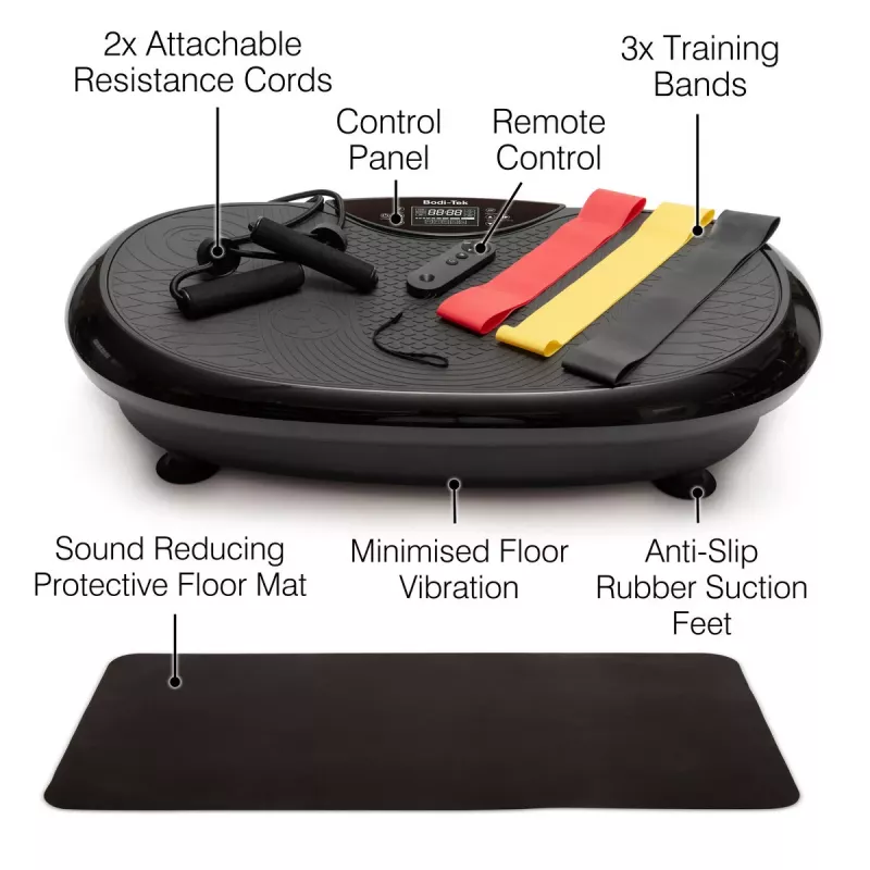 Bodi-Tek BT-VIBD-EU 4D vibratieplaat trainingsapparaat