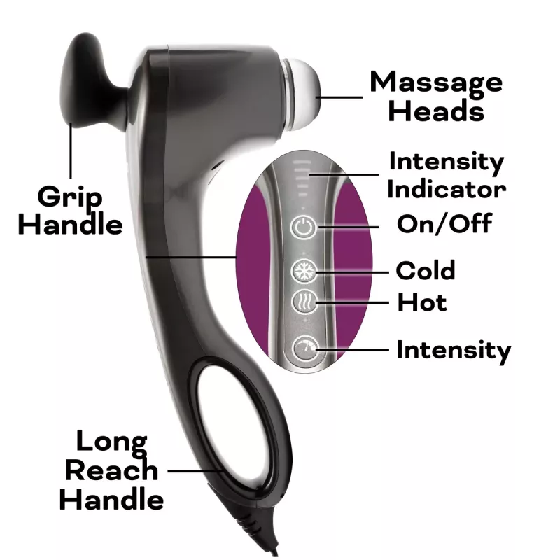 Reviber RV-MAHC-EFGDI/1,0 Hot & Cold percussiemassager ER12