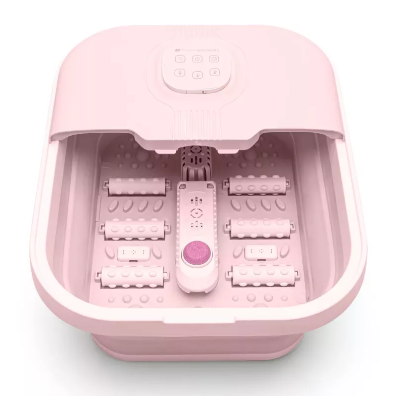 RIO FTBH13-EU-PK/1,3 Deluxe opvouwbare voetspa roze