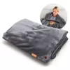 Bodi-Tek BT-BLHT-EU/1.0 COZY Snuggle Blanket verwarmde deken 130 x 160 cm, grijs