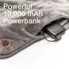 Bodi-Tek BT-BLHT-EU/1.0 COZY Snuggle Blanket verwarmde deken 130 x 160 cm, grijs
