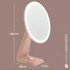 RIO MMDL-EU/1,0 High Performance make-upspiegel - dubbelzijdig 1x/5x vergroting, LED-daglicht, dimbare touch-sensor, chroom