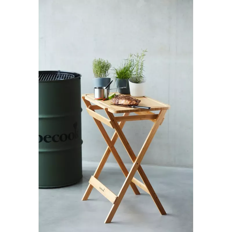 Barbecook BC-ACC-7154 bamboe snijtafel 70x43x81 cm
