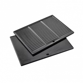 Barbecook Dynamic Core geëmailleerde gietijzeren kookplaat, 43 x 35 x 2 cm