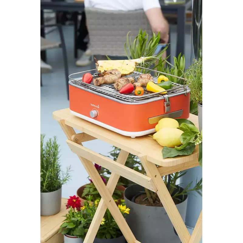 Barbecook BC-ELE-1001 E-Carlo elektrische tafelbarbecue 2500 W rood