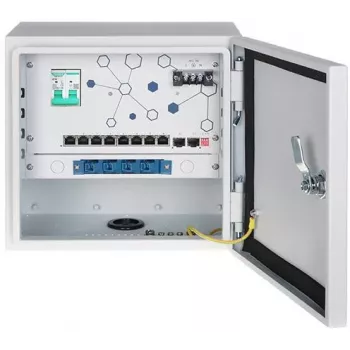 DELTA camera distributiepunt EXPERT-POE/OTD-8G2GSFP 8 PoE + 2 SFP