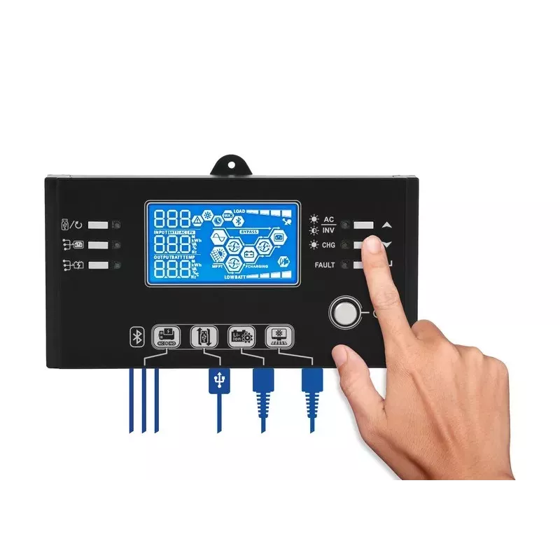 Off-grid hybride solar-omvormer AZO Digital ESB 10kW-48