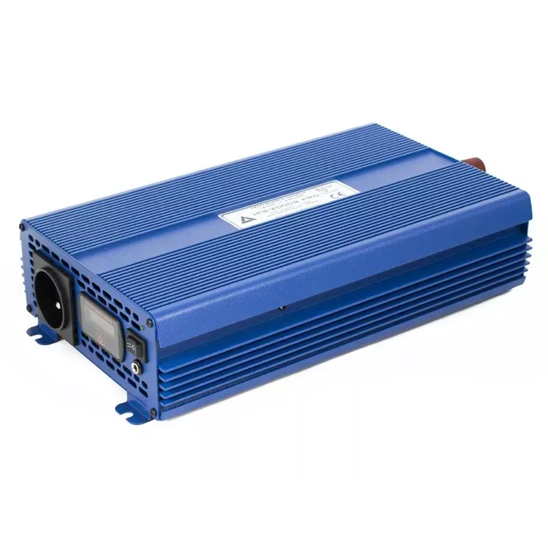 AZO Digital 24 VDC / 230 VAC ECO MODE SINUS IPS-2000S PRO 2000W zuivere sinus spanningsomvormer