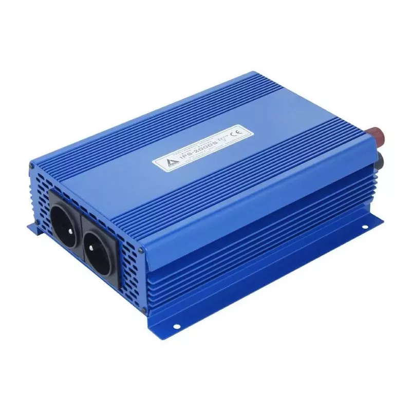 AZO Digital 24 VDC / 230 VAC ECO MODE SINUS IPS-2000S 2000W spanningsomvormer