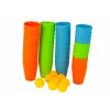 LEAN TOYS Cups puzzelspel 3 in 1 44 stukjes