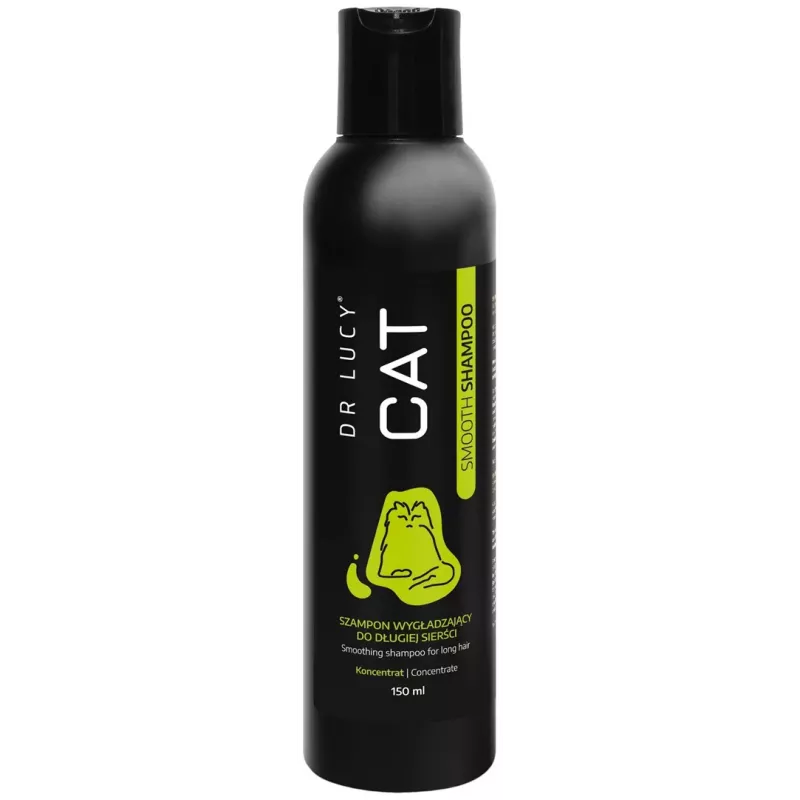 DR LUCY Cat Smooth Shampoo 150 ml concentraat, gladmakende shampoo voor langharige katten