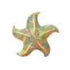 LEAN TOYS Mascotte pluchen zeester groen kussen 45 cm