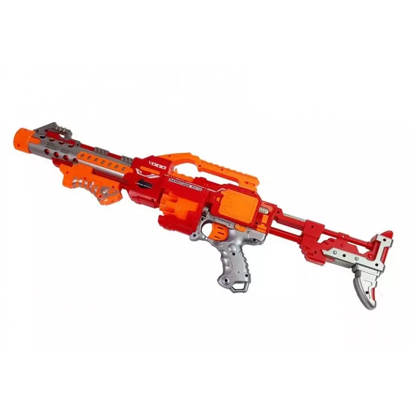 LEAN TOYS Foam Dart Rifle met roterend doel 66 cm