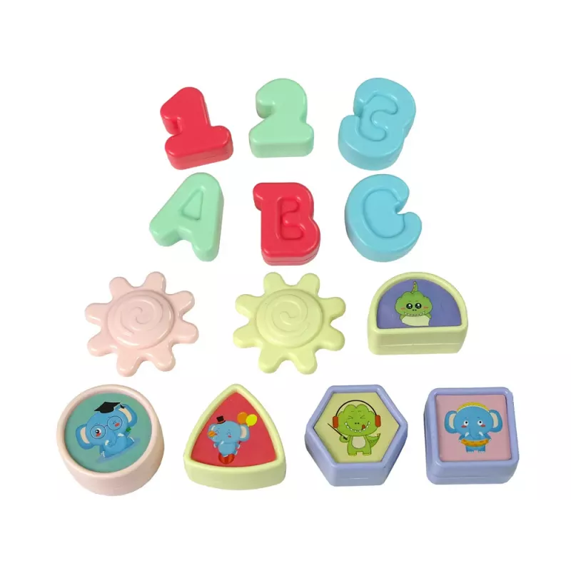 LEAN TOYS Interactieve telefoon-sorteerder om vormen, cijfers en piano te leren