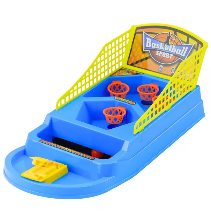 LEAN TOYS Basketbal arcadespel met balafschietinrichting