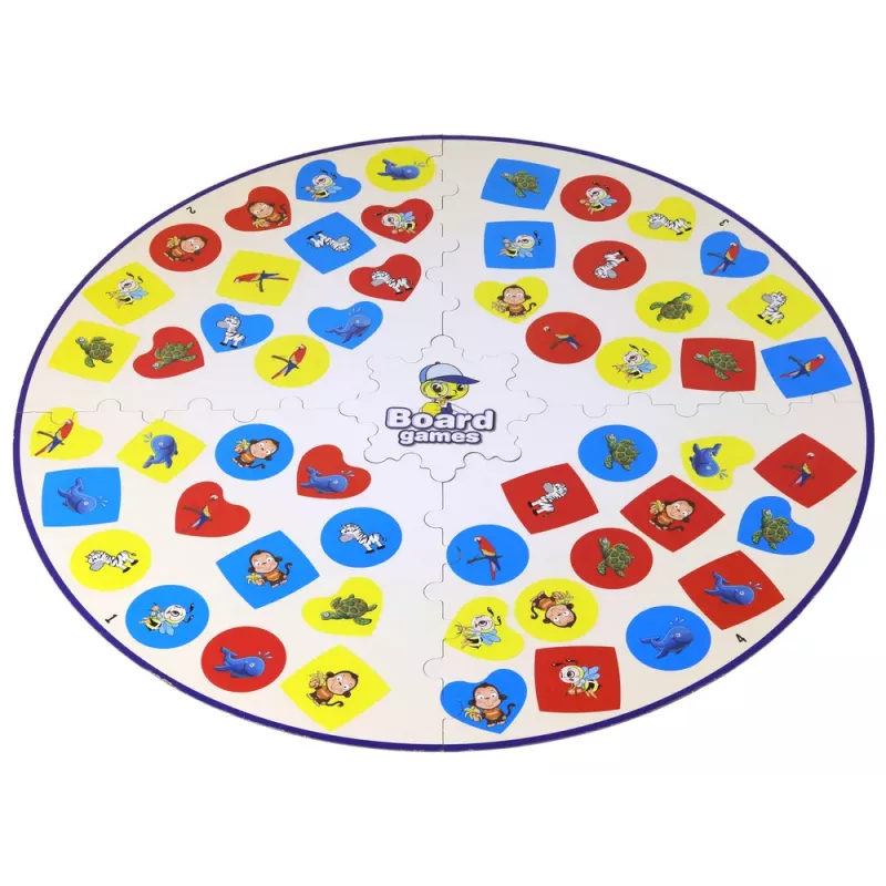 LEAN TOYS Logisch bordspel voor reflexen en waarneming