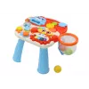 LEAN TOYS Schuifspeelgoed Interactieve leertafel 2in1 Rood