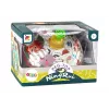 LEAN TOYS Traditionele metalen tol met kerstman-motief