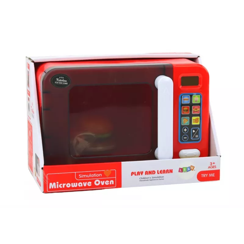 LEAN TOYS Magnetron Speelgoed, Magnetron Rood, Accessoires