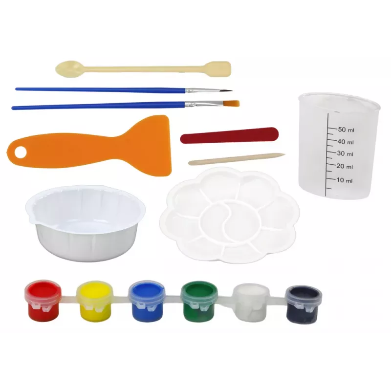 LEAN TOYS Creatieve Artistieke Eenhoorn 3D Gipsverf Set