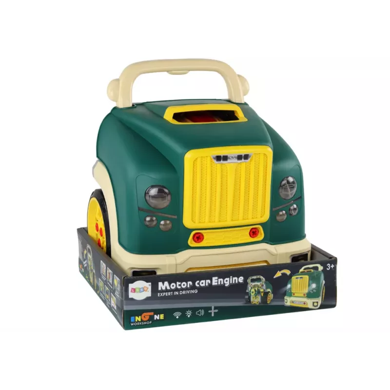 LEAN TOYS Werkplaats Motor Truck Demontage DIY Kit Groen