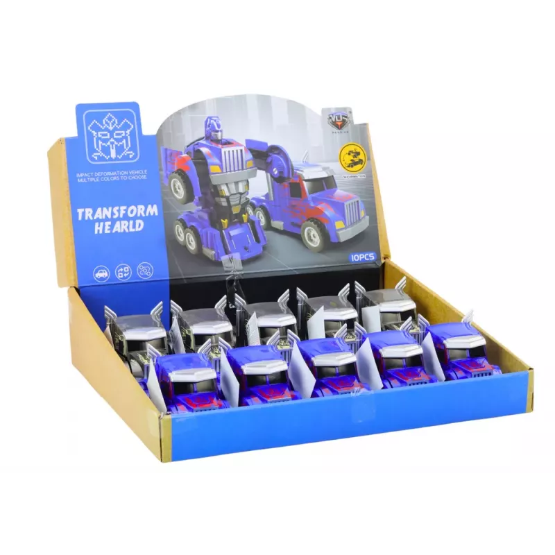 LEAN TOYS Auto-robot truck 2in1 robot 2 kleuren