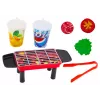 LEAN TOYS Set feestbarbecue eten drankjes groenten 40 elementen