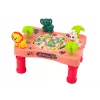 LEAN TOYS Vissen arcadespel roze tafel