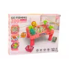 LEAN TOYS Vissen arcadespel roze tafel