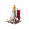 LEAN TOYS bouwstenen Space Rocket 6in1 Space Vehicles 1000 stuks